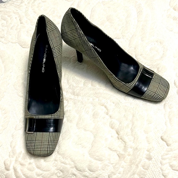 Bandalino Plaid heels. - Picture 1 of 6